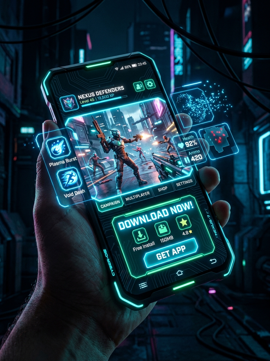 M98 Mobile App Showcase
