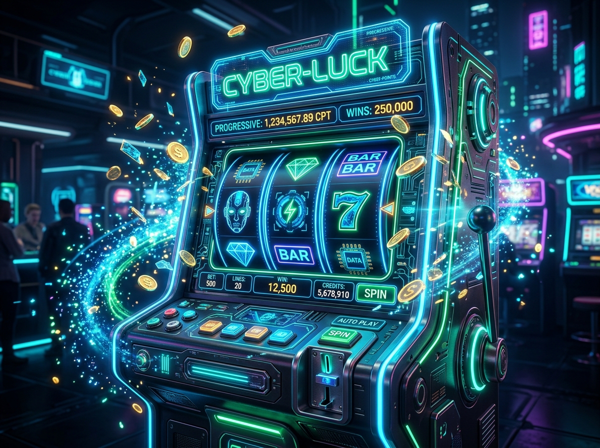 M98 Cyber Casino Paradise Graphic